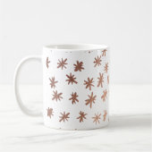 Metallische Sterne - Kupfer Kaffeetasse (Links)