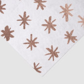 Metallische Sterne - Kupfer Seidenpapier (Detail)