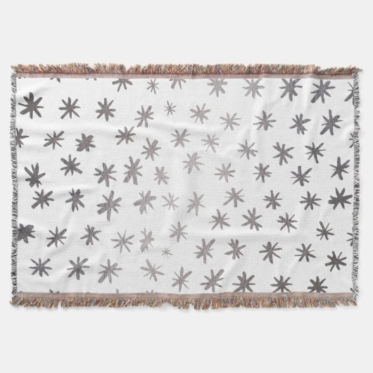 Metallische Sterne - silber Decke (Vorderseite)