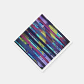 Metallische Streifen Serviette (Ecke)