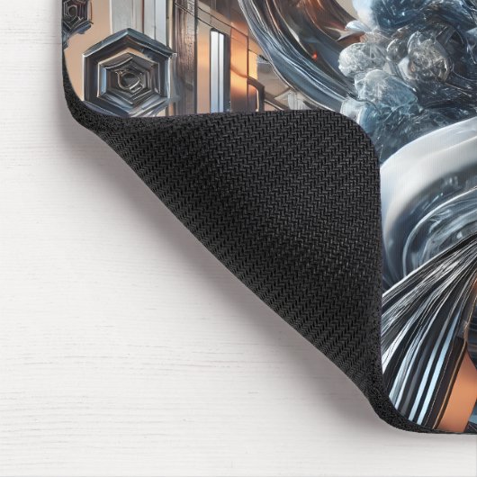 Metallische Strömungen Mousepad (Ecke)