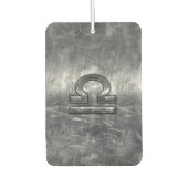 Metallische Style Libra Zodiac-Zeichen Autolufterfrischer (Vorderseite)