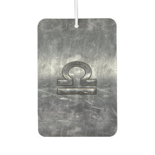 Metallische Style Libra Zodiac-Zeichen Autolufterfrischer
