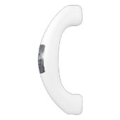 Metallische Style Libra Zodiac-Zeichen Keramik Schrankknauf (Seitenansicht)