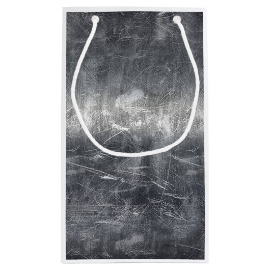 Metallische Style Libra Zodiac-Zeichen Kleine Geschenktüte (Rückseite)