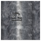 Metallische Style Libra Zodiac-Zeichen Stoff (Nahaufnahme)