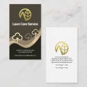 Metallische Texturlandschaft Visitenkarte (Vorne/Hinten)