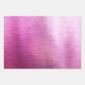 Metallische Trauben Lila Pink Berry Dot Weihnachte Geschenkpapier Set (Vorderseite)