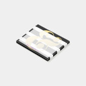 Metallische u. Streifen-Etzeichen-Post-It Post-it Klebezettel (angewinkelt)