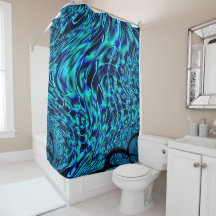 Metallische und krüge Täuschung, blau bis grün