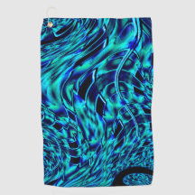 Metallische und krüge Täuschung, blau bis grün