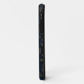 Metallischer blauer Leopard-Haut iPhone 5 Kasten Case-Mate iPhone Hülle (Hinten/Links)