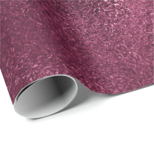 Metallischer Burgunder Rübenglas Metallic Geschenkpapier