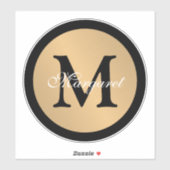 Metallischer Button-Cutout für den personalisierte Aufkleber (Blatt)