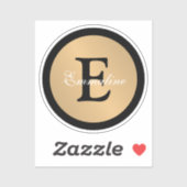 Metallischer Button-Cutout für den personalisierte Aufkleber (Blatt)