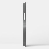 Metallischer Edelstahlaussehen Case-Mate iPhone Hülle (Rückseite / Rechts)