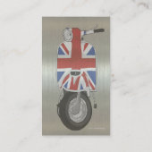 Metallischer Effekt UJ Roller Visitenkarte (Rückseite)