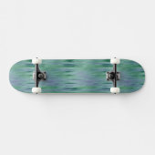 Metallischer Effekt von grün flüssig Skateboard (Horizontal)