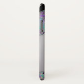 Metallischer Fraktal-MusikClef iPhone Fall Case-Mate iPhone Hülle (Hinten/Rechts)