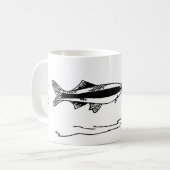 Metallischer Glanzschuß Kaffeetasse (Vorderseite Links)