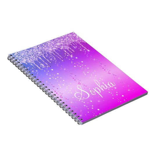 Metallischer Glitzer für die Trockenmittelblindung Notizblock (Rechte Seite)