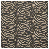 Metallischer Goldtiger-Tierdruck-Gewebe Stoff (Muster)