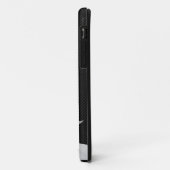 Metallischer Heulenwolf mit Kohlenstofffaser Case-Mate iPhone Hülle (Hinten/Links)