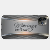 Metallischer Hintergrund 3 Case-Mate iPhone Hülle (Rückseite (Horizontal))