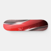 Metallischer Hintergrund Art 1 Skateboard (Horizontal)