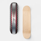Metallischer Hintergrund Art 5A Skateboard (Vorderseite)