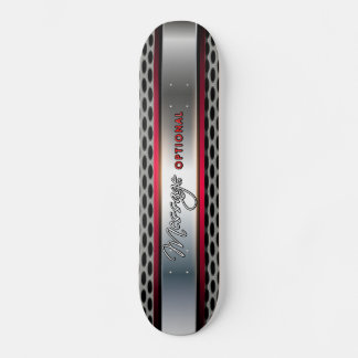 Metallischer Hintergrund Art 5A Skateboard