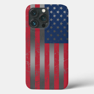 Metallischer Hintergrund der beängstigenden amerik Case-Mate iPhone Hülle