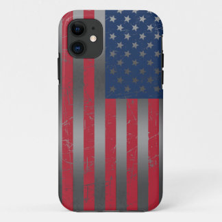 Metallischer Hintergrund der beängstigenden amerik Case-Mate iPhone Hülle