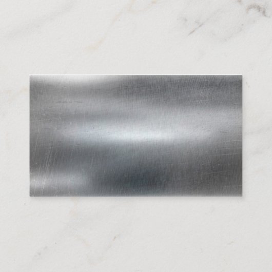 Metallischer Hintergrund | QR-Code Visitenkarte (Rückseite)