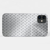 Metallischer Hintergrund und Diamanten Case-Mate iPhone Hülle (Rückseite (Horizontal))