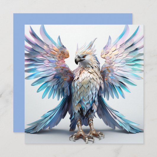 Metallischer Iridescent Eagle (Vorne/Hinten)