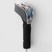 Metallischer Iridescent Eagle Golf Headcover (angewinkelt)