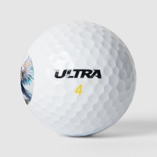 Metallischer Iridescent Eagle Golfball (Logo)