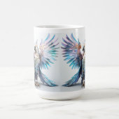 Metallischer Iridescent Eagle Kaffeetasse (Mittel)
