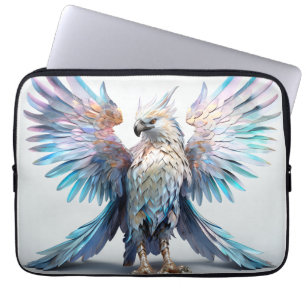 Metallischer Iridescent Eagle Laptopschutzhülle
