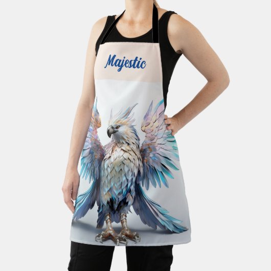 Metallischer Iridescent Eagle Schürze (InSitu)