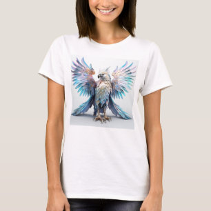 Metallischer Iridescent Eagle T-Shirt