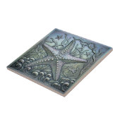Metallischer Iris-Sternfisch ID1223 Fliese (Seite)