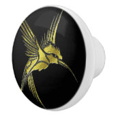 Metallischer Keramikknauf (Rechts)