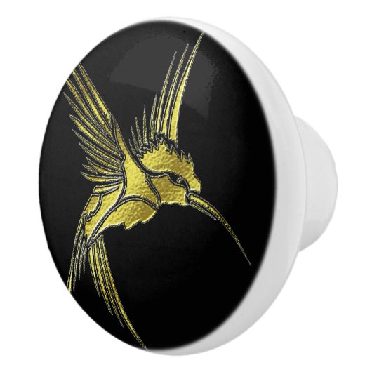 Metallischer Keramikknauf (Rechts)