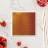 Metallischer Kupfer Serviette (Beispiel)