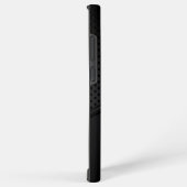 Metallischer Mash mit silbernen dynamischen Linien Samsung Galaxy Hülle (Rechte Seite)