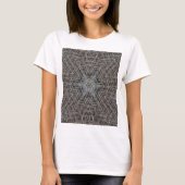 Metallischer Mesh-T - Shirt (Vorderseite)