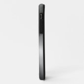 Metallischer mittelgrauer Tonus aus rostfreiem Sta Case-Mate iPhone Hülle (Hinten/Links)