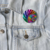 Metallischer Regenbogen Button (Beispiel)